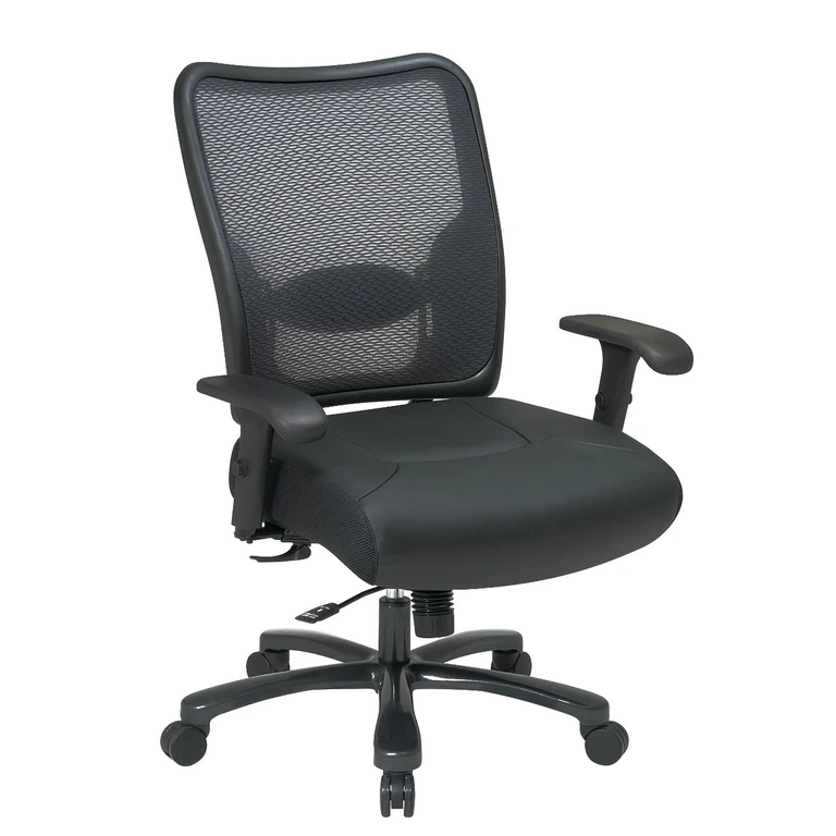 Air Gird Black Big and Tall Office Chair