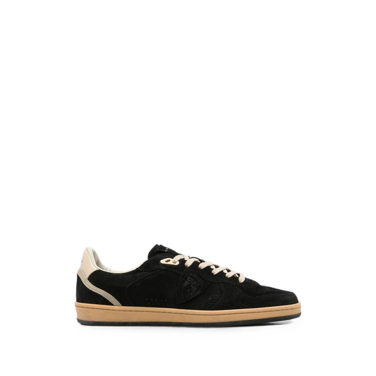 Pgal Low Logo-patch Panelled Sneakers