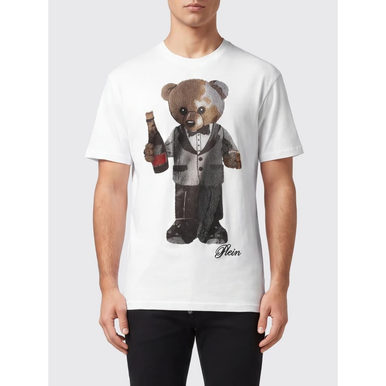 T-Shirt Men color White (FAECMTK8422PJY002N01)