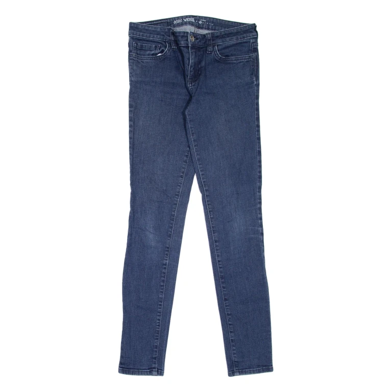 VANS Womens Jeans Blue Slim Skinny W26 L27