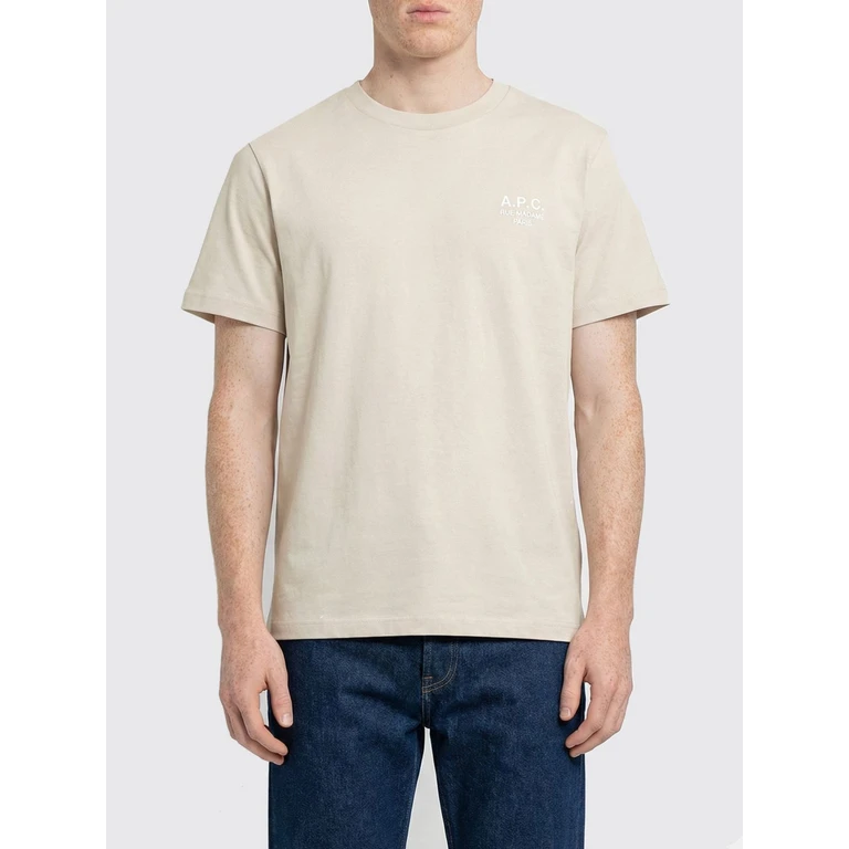 A. P.C. T-Shirt Men color Beige (COHBUM26388ANA)