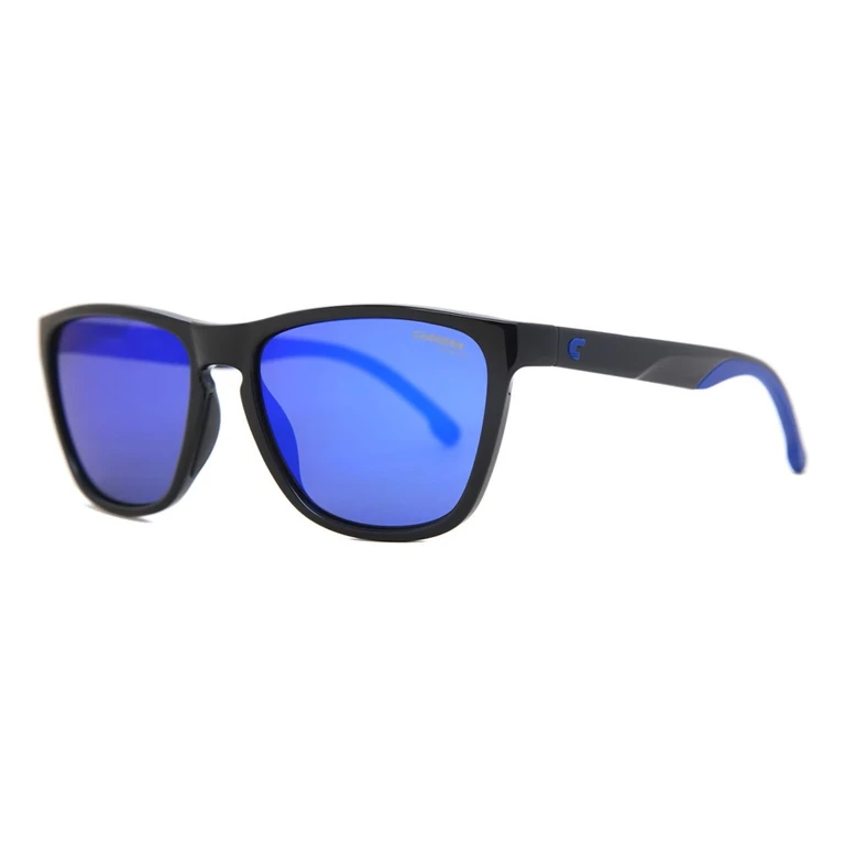 Carrera Blue Mirror Square Unisex Sunglasses CARRERA 8058/S 0D51/Z0 56
