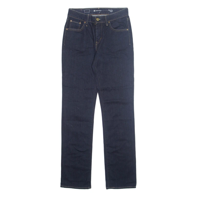 LEVI'S Womens Jeans Blue Regular Tapered W26 L30