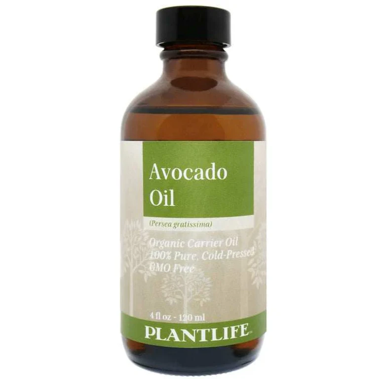 Avocado Carrier Oil - Cold Pressed, Non-GMO, and Gluten Free Carrier Oils - for Skin, Hair, and Personal Care - 4 oz