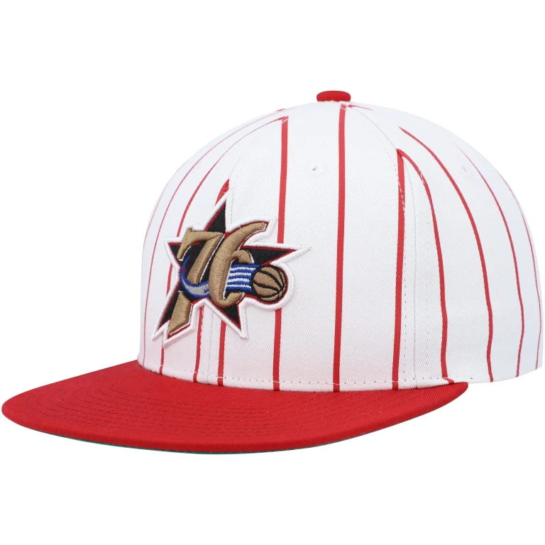Men's NBA Retro Pinstripe Snapback Hwc 76Ers Snapback Caps