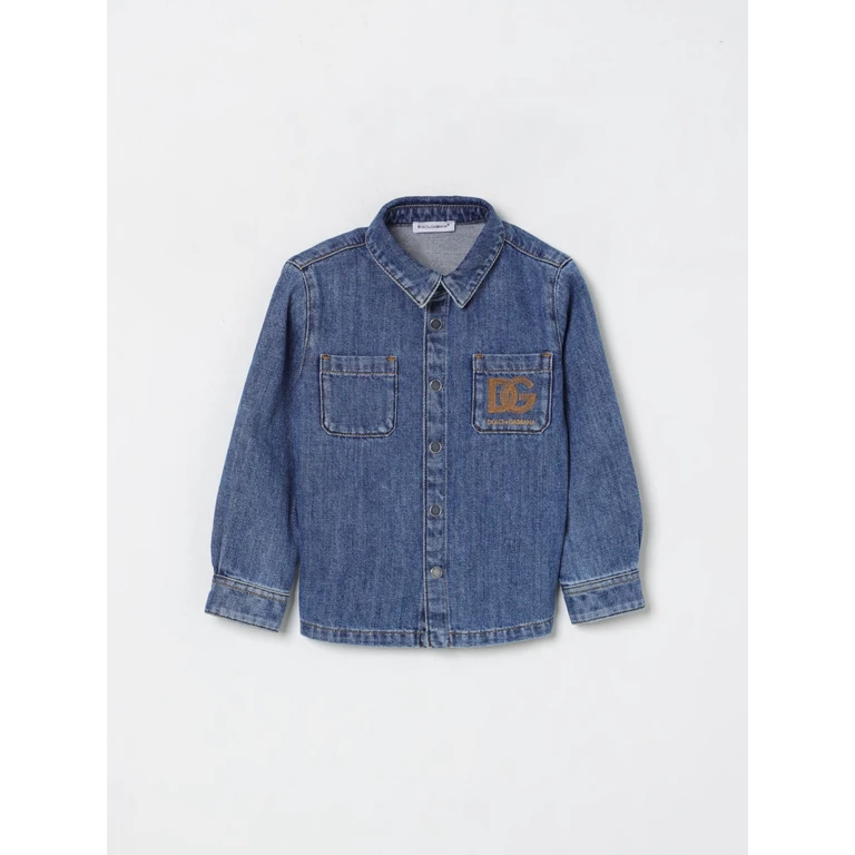 DOLCE & GABBANA Shirt Kids color Denim (L14S61LDD44S9000)