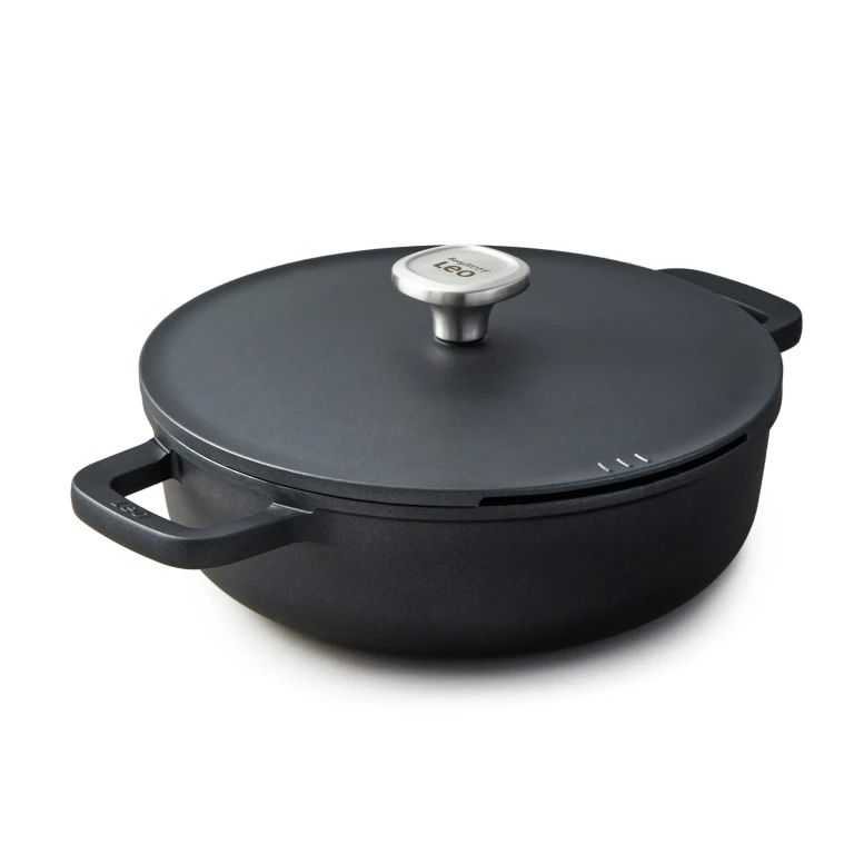 Leo Phantom Nonstick Ceramic 11" Saute Pan 5qt., Recycled
