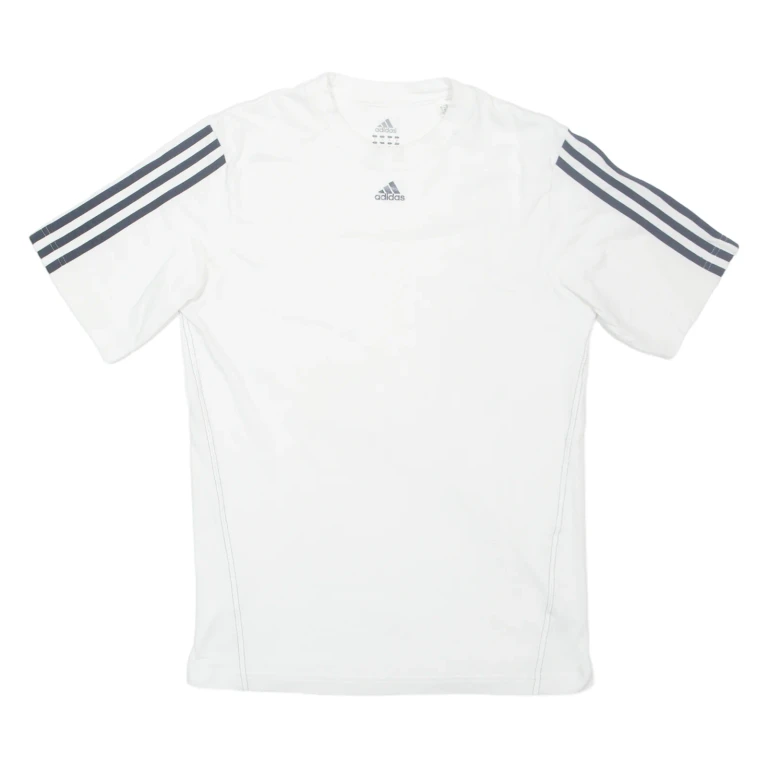 ADIDAS Mens T-Shirt White S