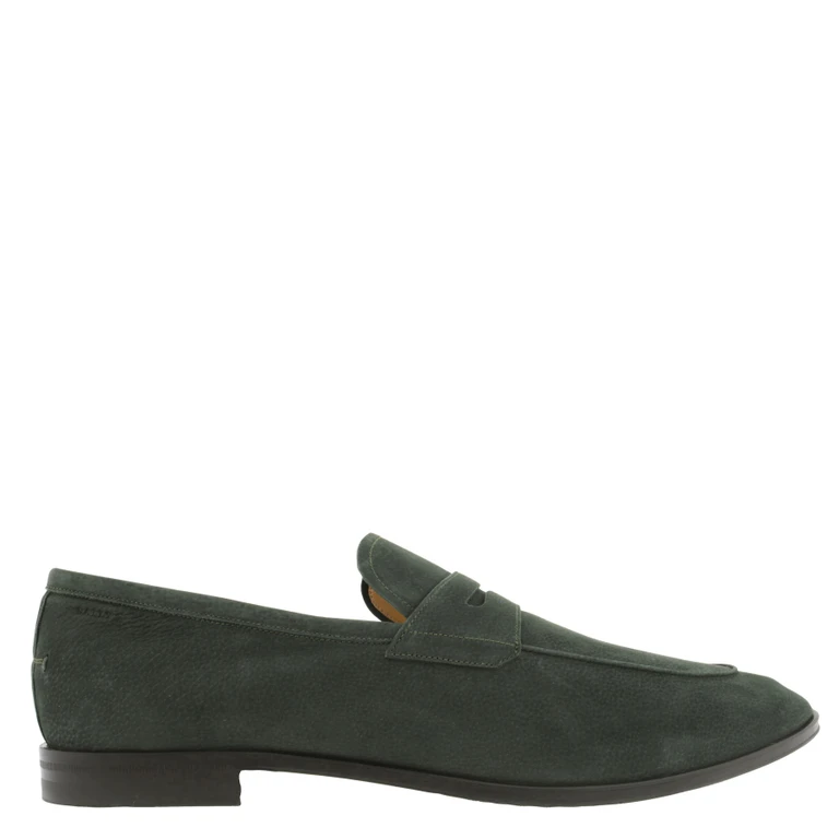 Bally Wedian Nubuk Penny Loafers, Brand Size 10 ( US Size 11 )