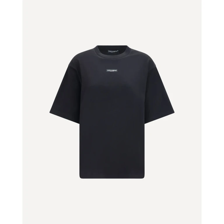 DOLCE & GABBANA Cotton jersey T-shirt Female 40