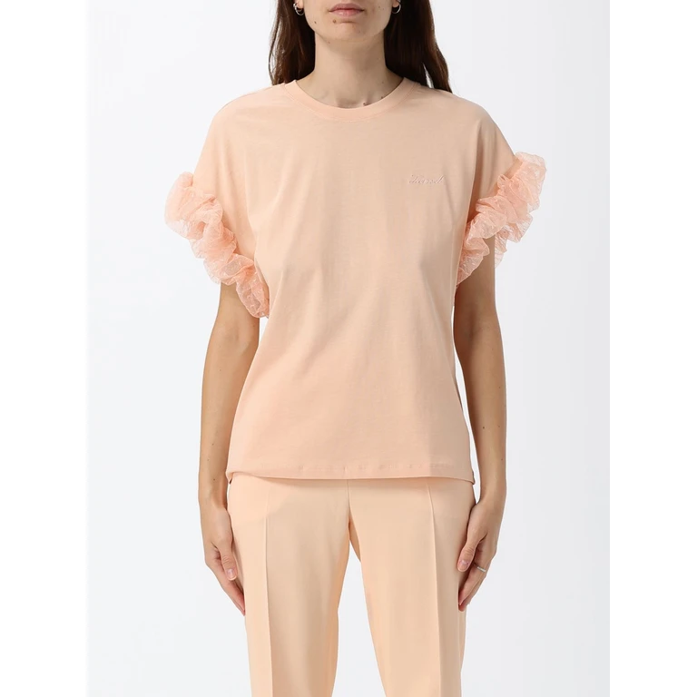 Cotton T-shirts with Ruffles (261TP204A14178)