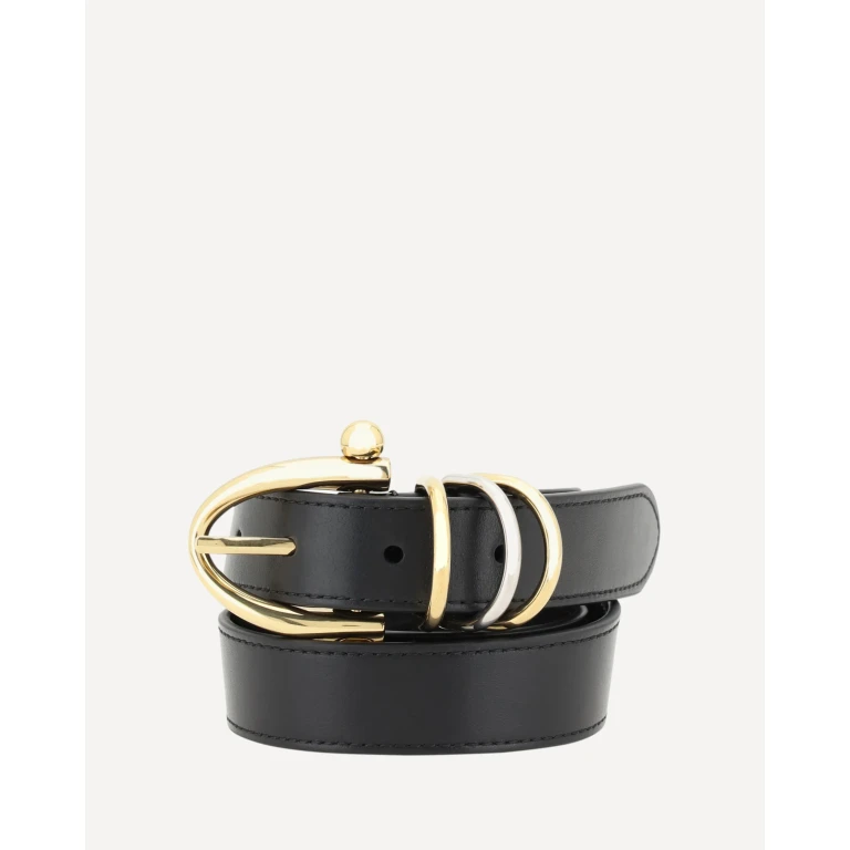 CHLOÉ Leather Bracelet Belt Female L