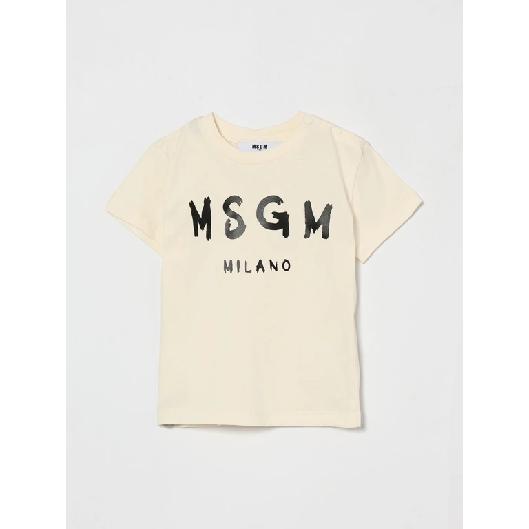 MSGM KIDS T-Shirt Kids color Beige (S6MSUNTH266013)