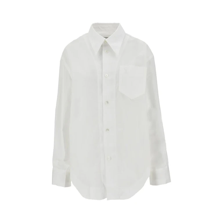 AMI 'Ami de Coeur' oversized cotton shirt Woman XS