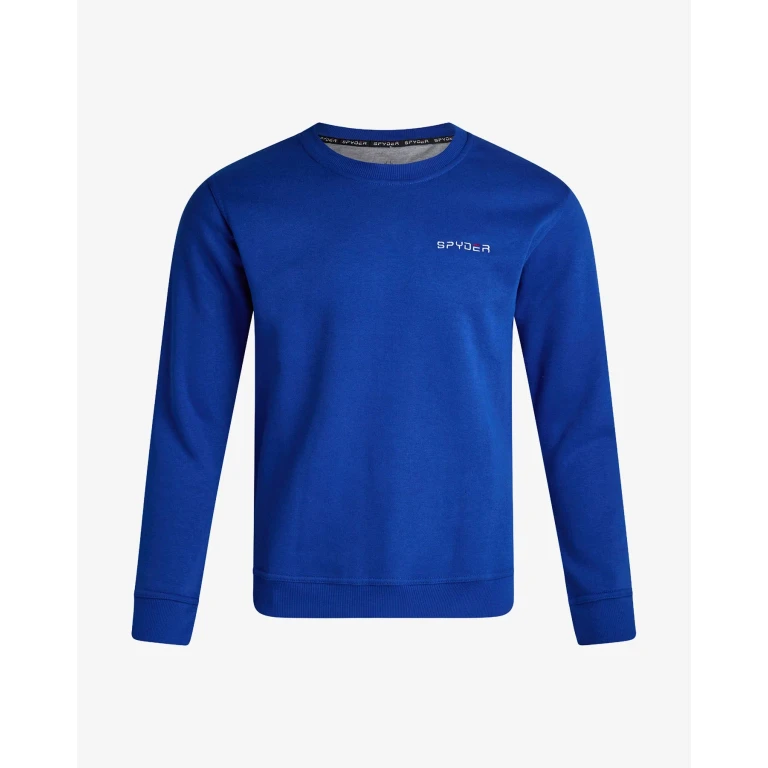 Men's Fleece Crew - Electric Blue