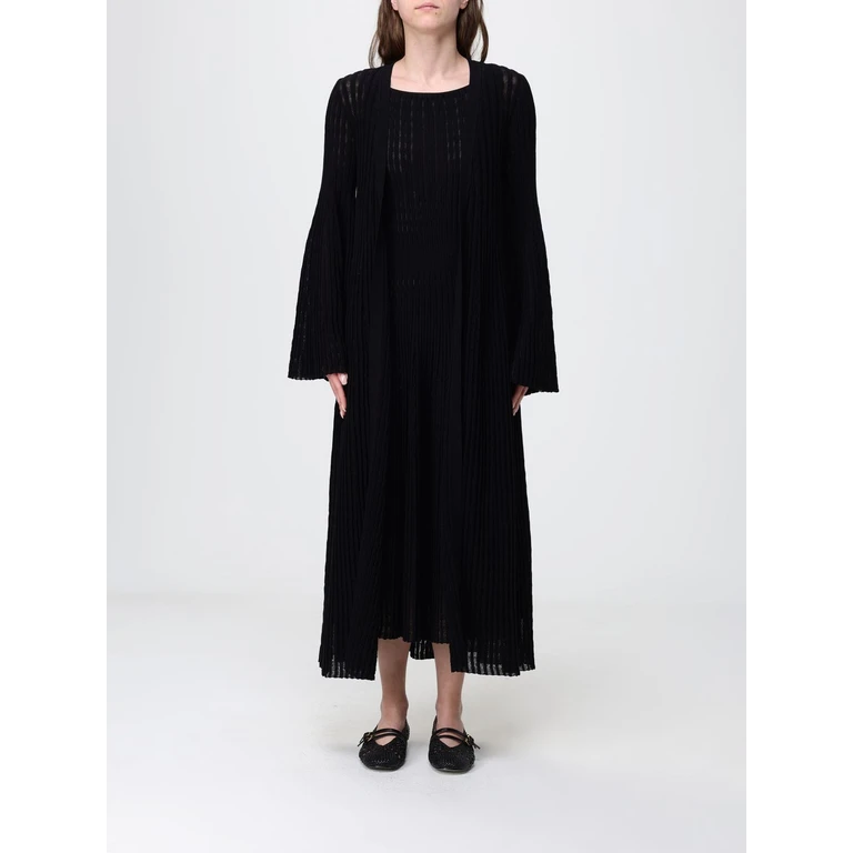 Liliana Long Viscose-Blend Cardigan with Kimono Sleeves (9236AVNS8705)