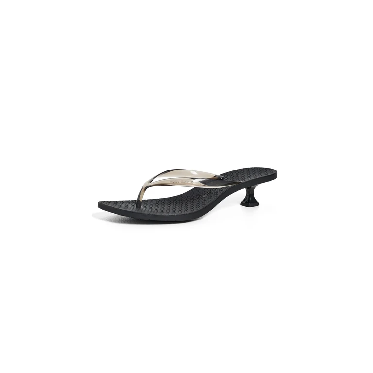 Tory Burch Jelly Heel Flip Flops TOUCAN RED / TOUCAN RED 10