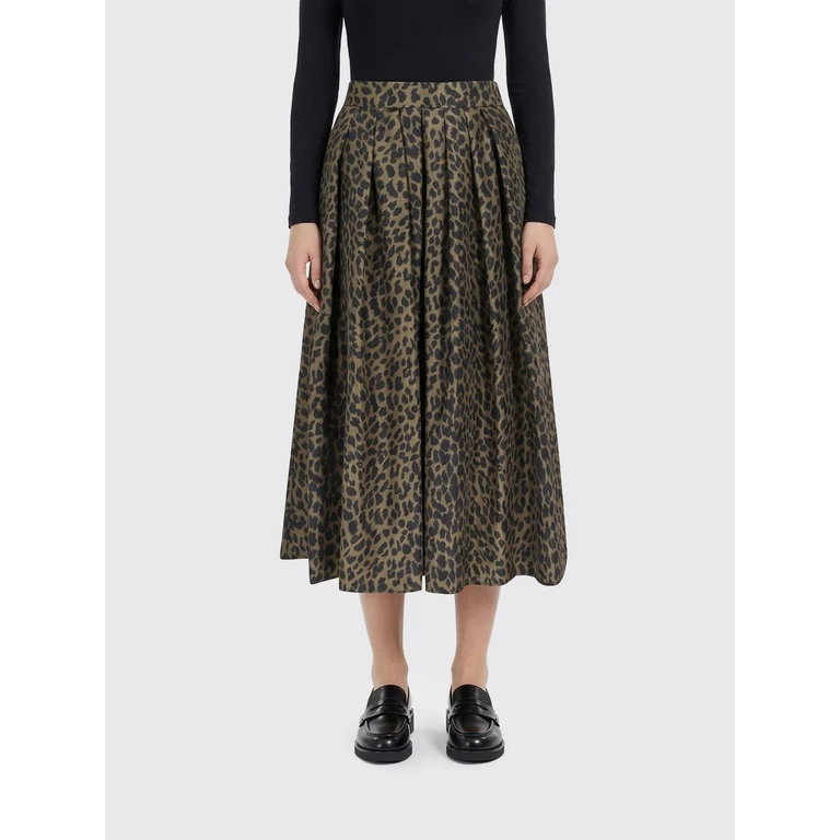 Skirt Woman color Brown (N636D09970237)