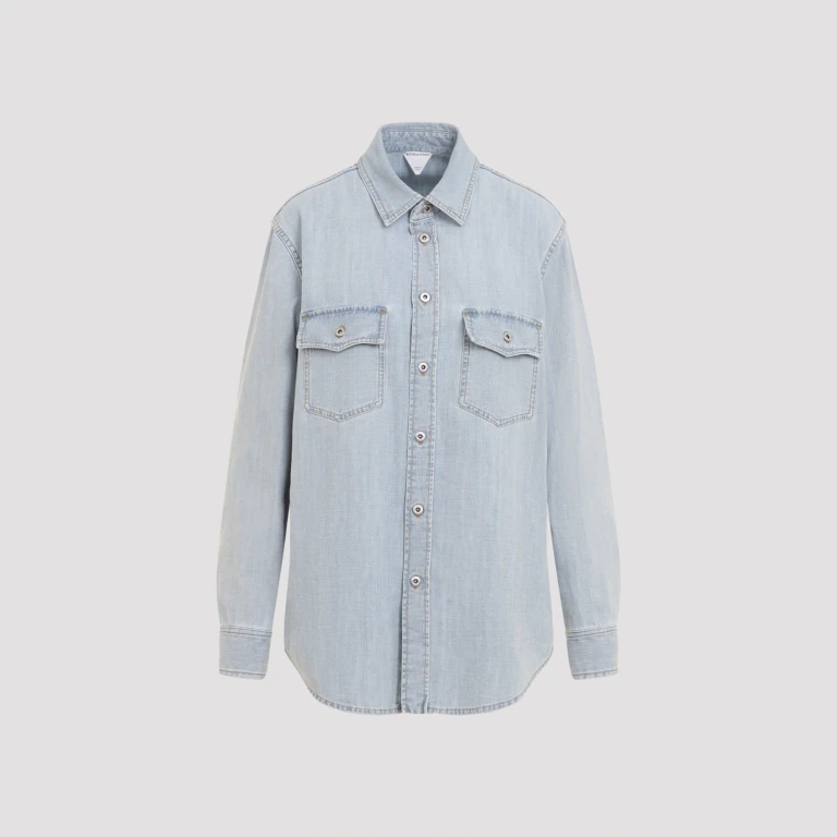 BOTTEGA VENETA - Bottega Veneta Chambray Shirt
