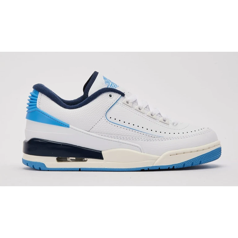 Grade School Air Jordan Retro 2/3 Gs 'White/Uni Blue Midnight Navy'