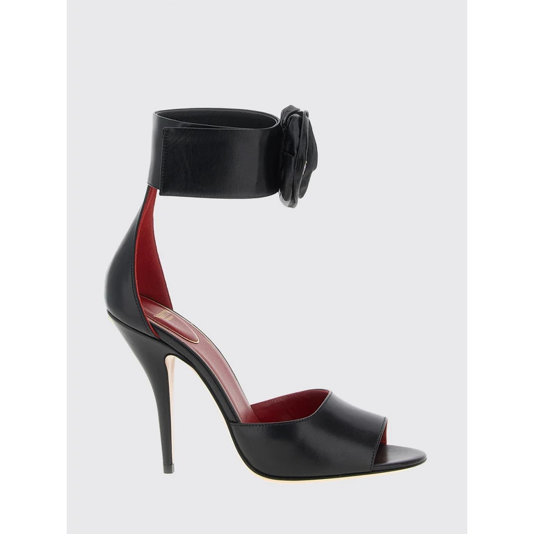 Heeled Sandal Woman color Black (7W0S0MY5RDWN78)