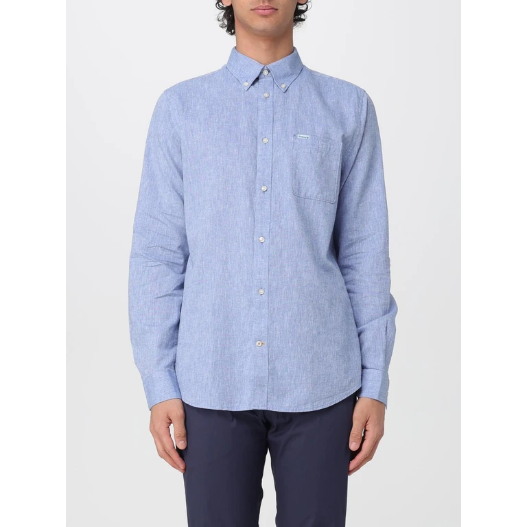 Linen and Cotton Shirt (MSH5090BL33)