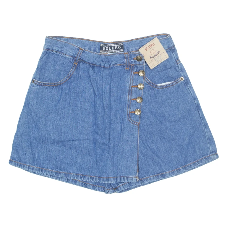 BOLERO Womens Denim Shorts Blue M W28