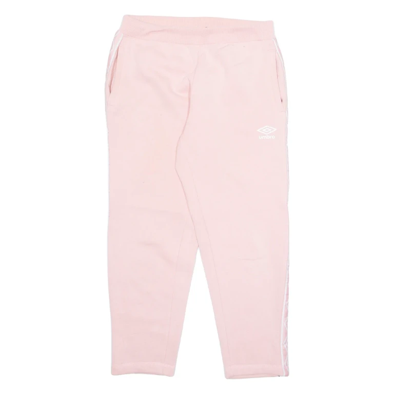 UMBRO Womens Joggers Pink Tapered S W26 L23