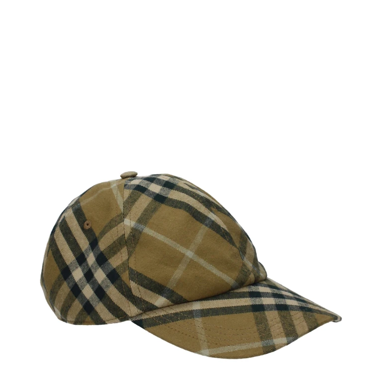Green Cotton Cap (baseball Hat) - Men