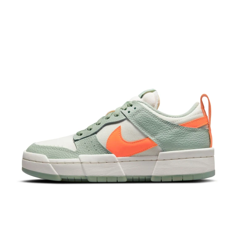 Women's Dunk Low Disrupt 'Sea Glass Hyper Crimson' Sneakers