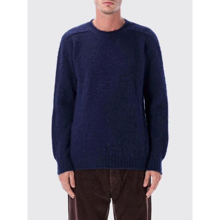 Sweater Men color Blue (SHAGGYBEARDB)