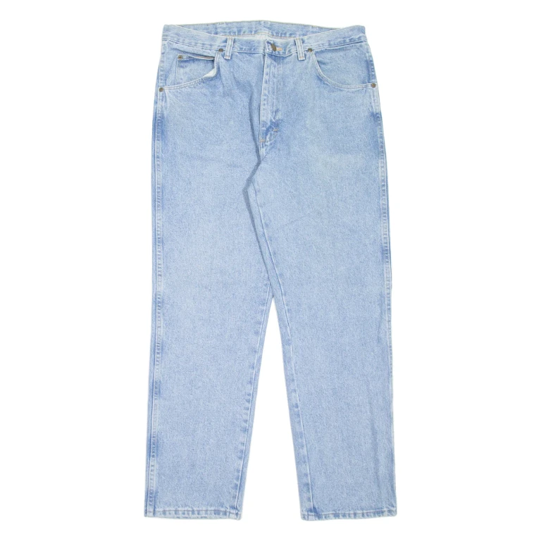 WRANGLER Mens Jeans Blue Regular Tapered W36 L30