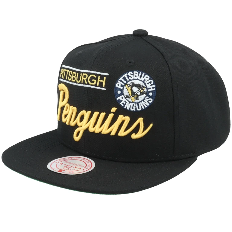 Men's NHL Retro Lock Up Snapback Penguins Snapback Caps