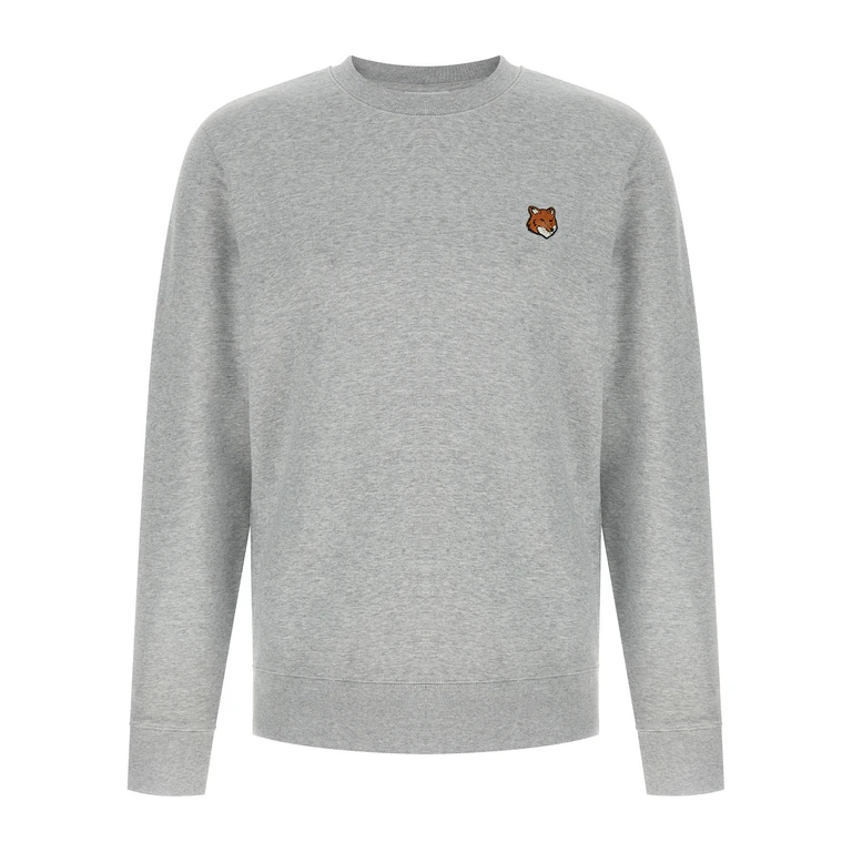 Maison Kitsuné Gray Cotton Sweatshirt Clothing - Men