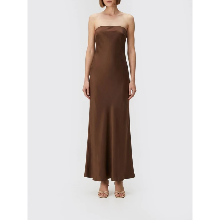 Dress Woman color Brown (14555MYDRESS03093)