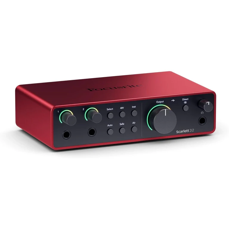 Scarlett 2i2 4th Gen USB Audio Interface