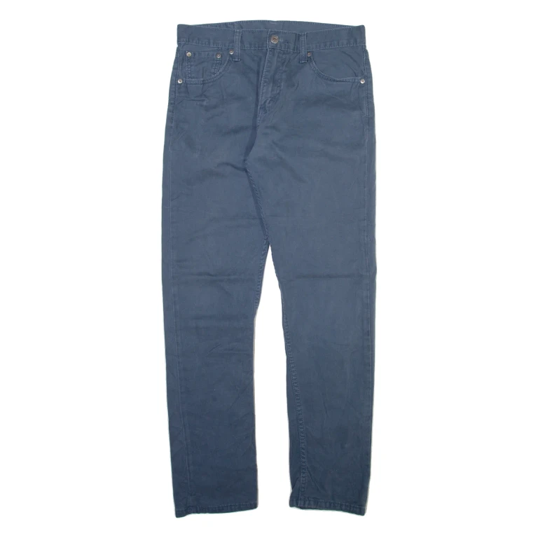 LEVI'S 508 Mens Trousers Blue Regular Tapered W30 L32