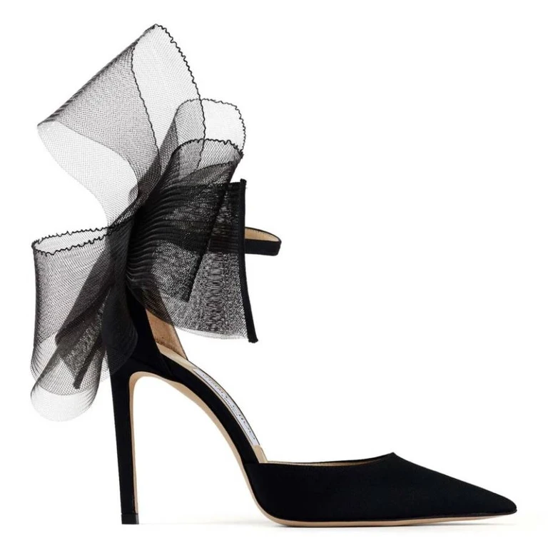 Averly 100 Bow-Trimmed Pumps