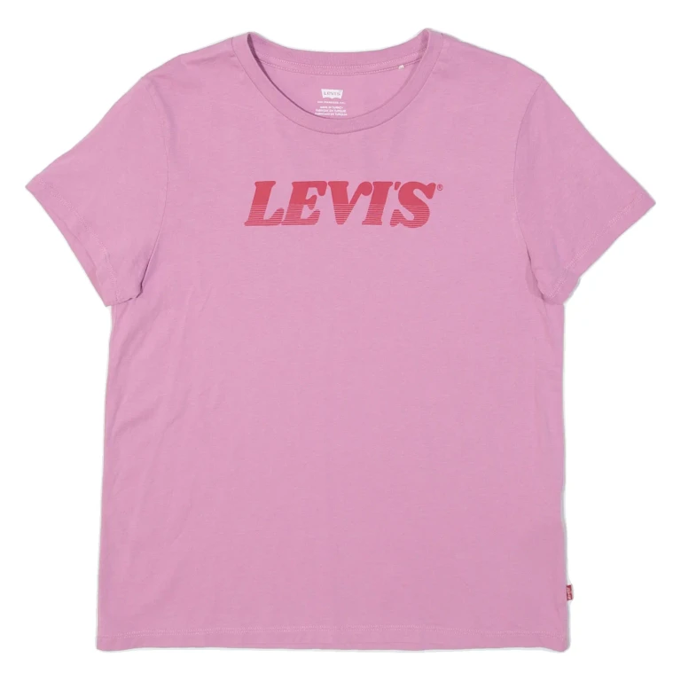 LEVI'S Womens T-Shirt Pink M