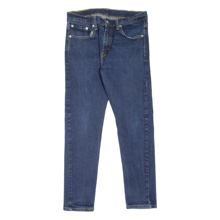LEVI'S 512 Jeans Mens Blue Slim Tapered W32 L27