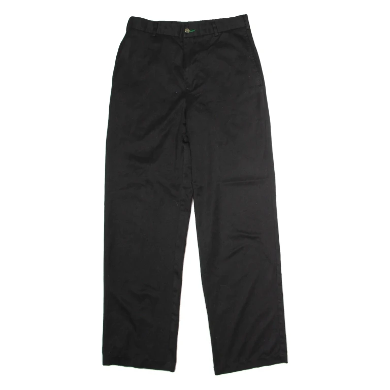TOMMY HILFIGER Mens Trousers Black Regular Straight W30 L32