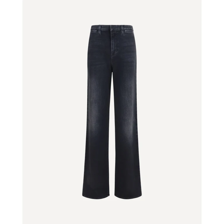GUCCI Stretch cotton Jeans with Web stripe Female 28