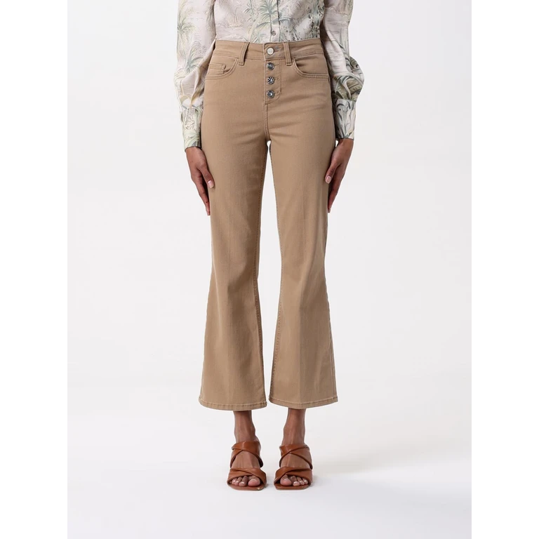 LIU JO Pants Woman color Beige (UA5040T259471320)