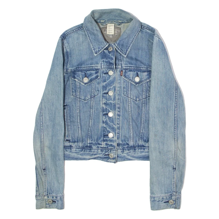 LEVI'S Mens Denim Jacket Blue XS