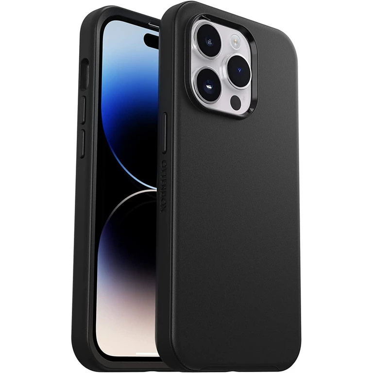Iphone 14 Pro (Only) Symmetry Series Case - Black, Ultra-Sleek, Wireless Charging Compatible, Raised Edges Protect Camera & Screen