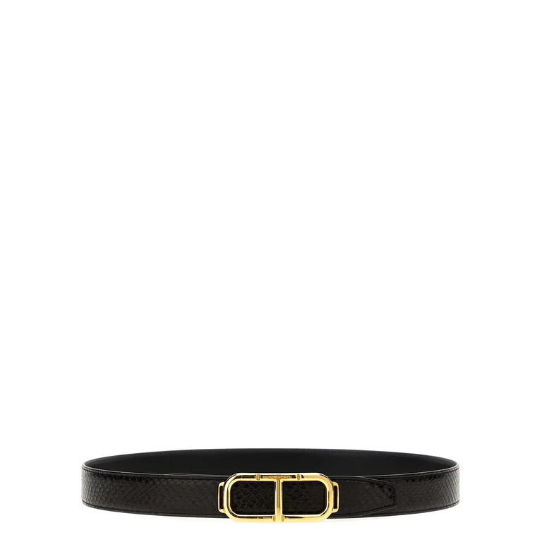 Multicolor Leather Regular Belt - Men