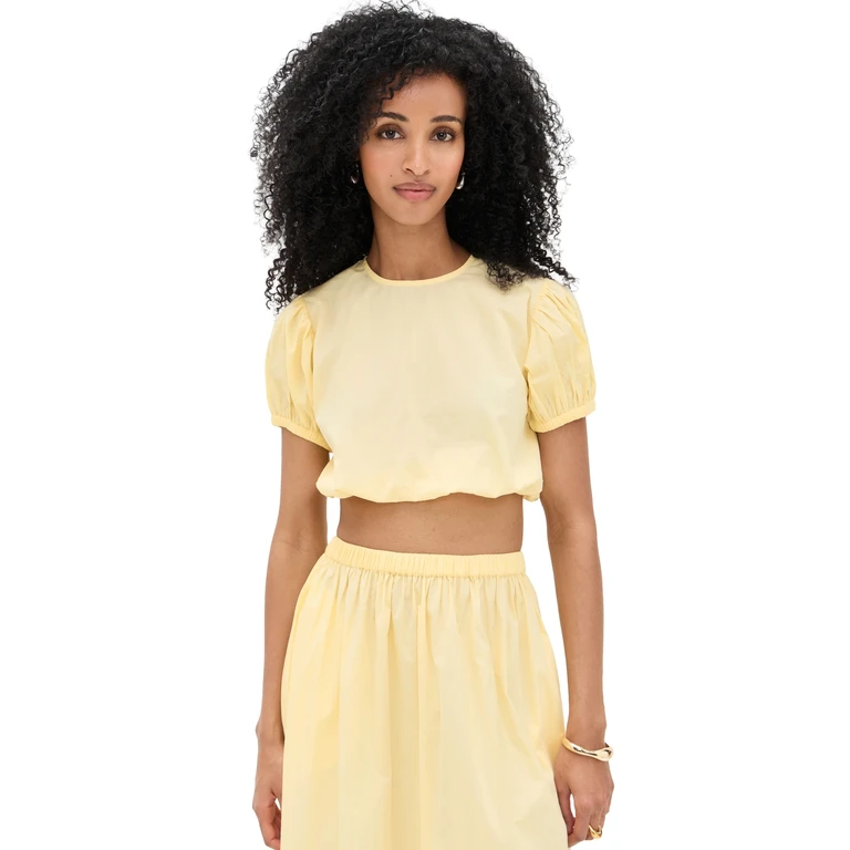 Playa Lucila Crew Top White S