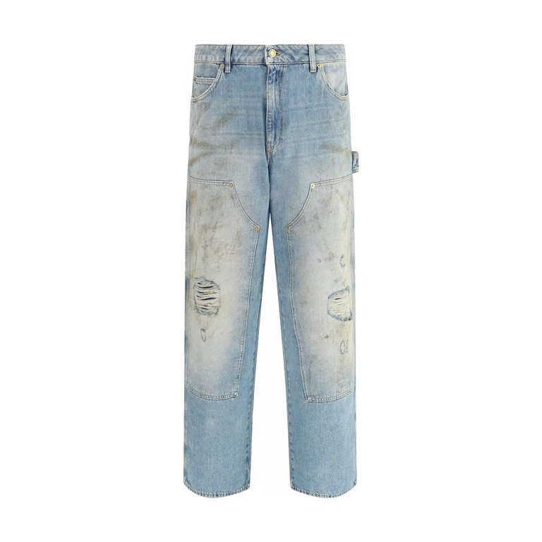 Blue Cotton Jeans Denim Clothing - Men