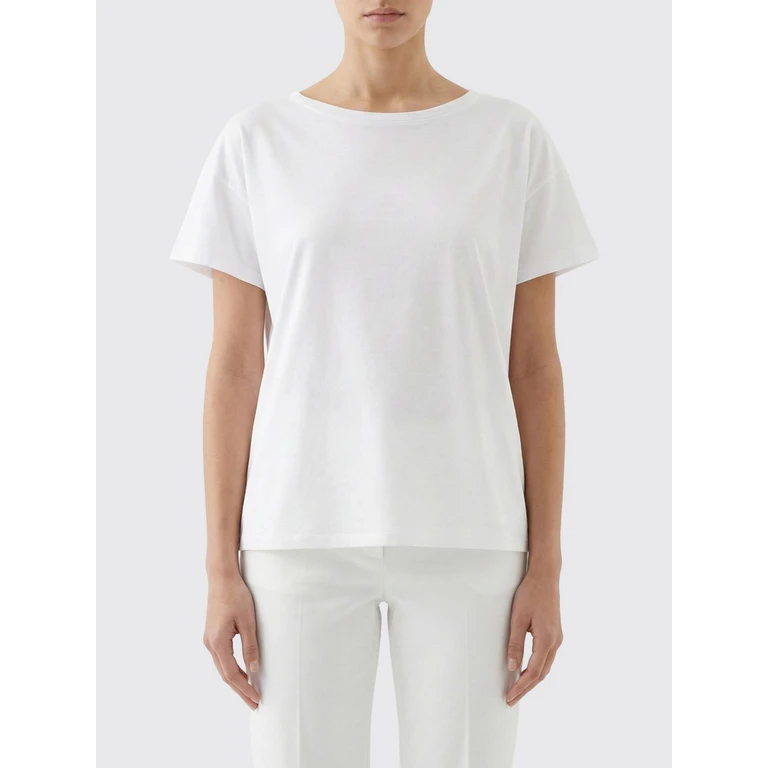 LOULOU DE SAISON T-Shirt Woman color White (BASILUZZOLDSWHITE)