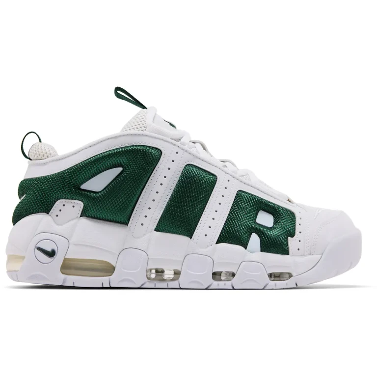 [fz3055-102] Mens Nike Air More Uptempo Low 'white Fir'